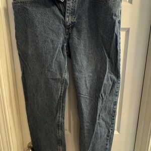 Classic Wrangler Blue Denim Jeans